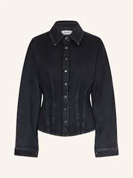 Agolde Bluzka Jeansowa Devon blau granatowa