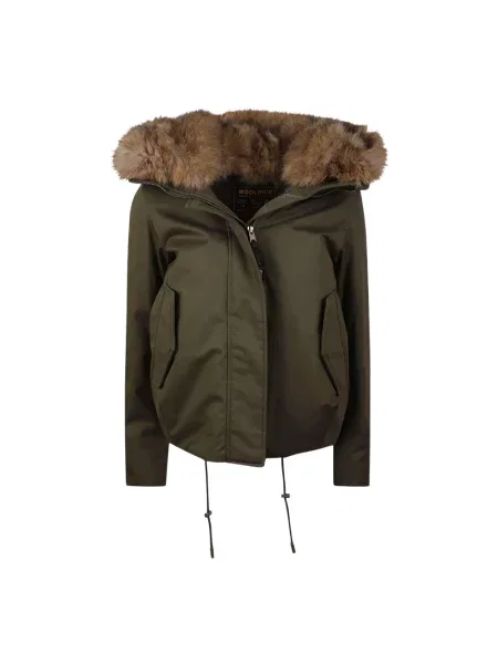 Parka Woolrich zielona