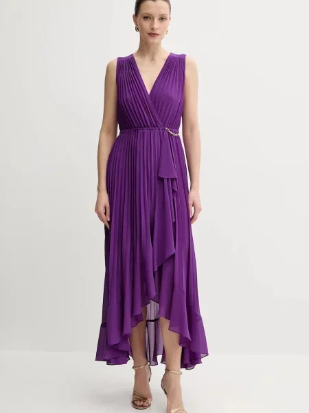 Morgan rochie ROSYTA maxi evazati ROSYTA violet