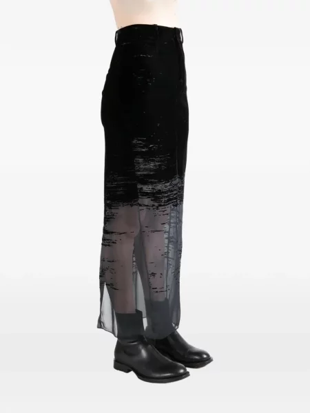 Fusta maxi Grace Ling negru