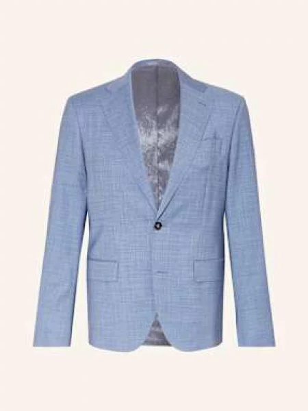 Sand Copenhagen Oblekové Sako Sherman Napoli Classic Fit blue modré