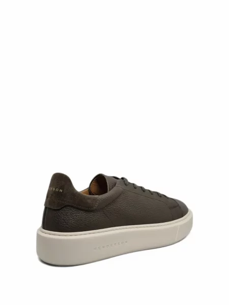 Sneakerși Henderson Baracco din piele verde