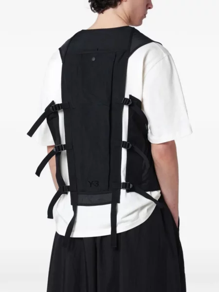 Елек Y-3 с катарама черно