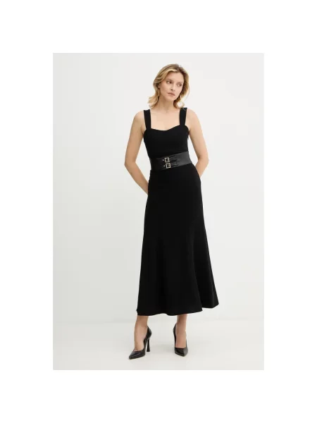 Sukienka maxi Armani Exchange czarna
