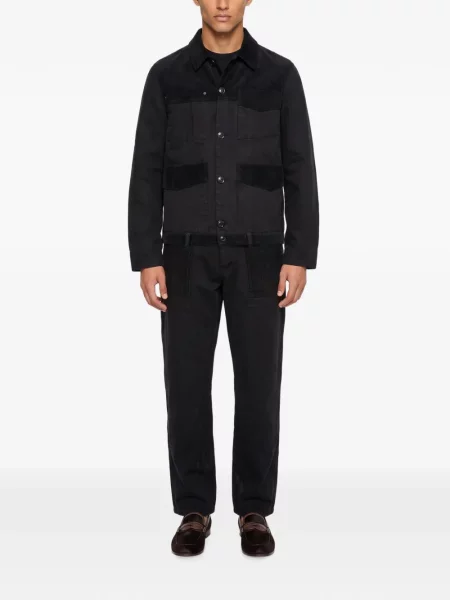 Pantaloni Ymc de catifea cord negru