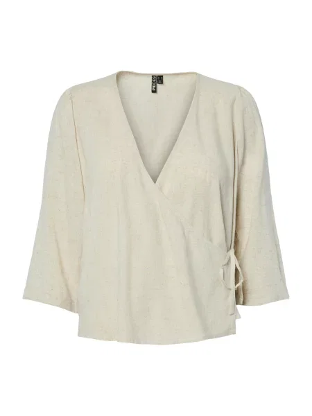 PIECES Bluză PCPIA ecru