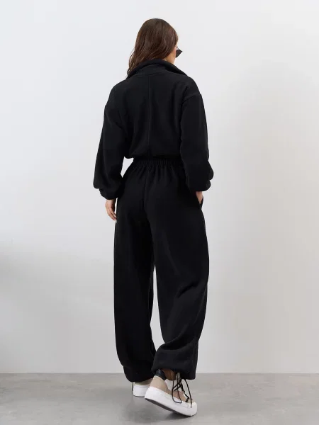 Утепленный комбинезон Issa Plus черный