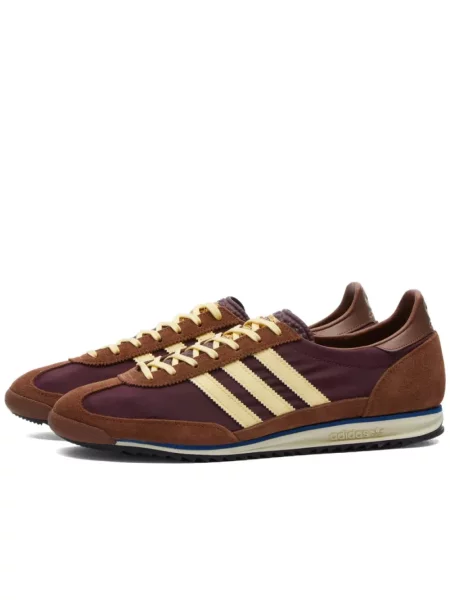 Sneakersy adidas brązowe
