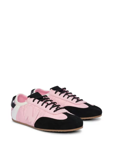 Sneakerși Msgm cu autograf roz