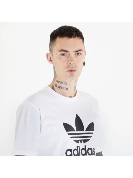 Adidas T-Shirt adicolor Trefoil biały