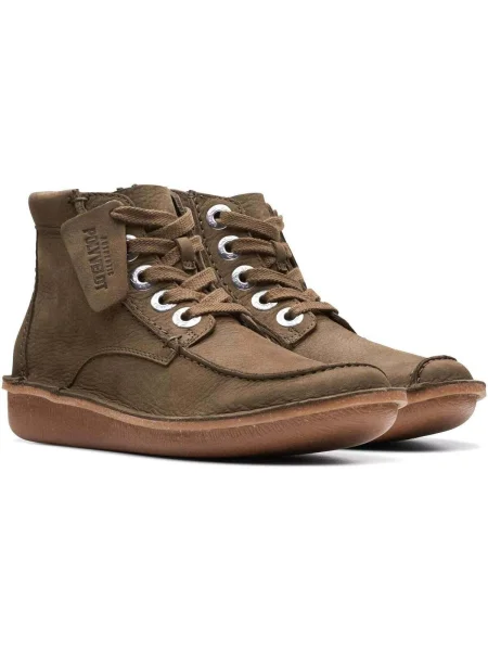 Pantofi Clarks verde