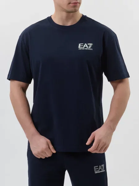 Футболка Ea7 Emporio Armani синяя