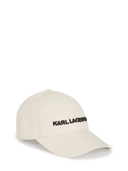 Šiltovka Karl Lagerfeld K/ESSENTIAL béžová