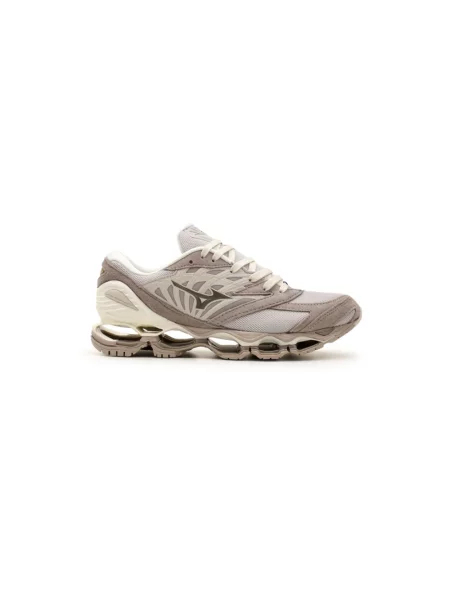 Sneakersy Mizuno skórzane beżowe