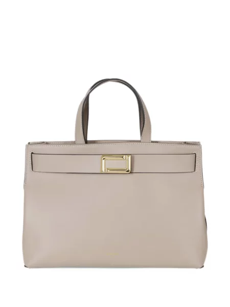 Кожена шопинг чанта Lancel