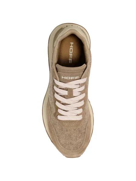 Sneakerși Hoff din piele de căprioară retro