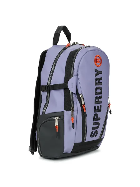 Kabelka Superdry s výšivkou modrá