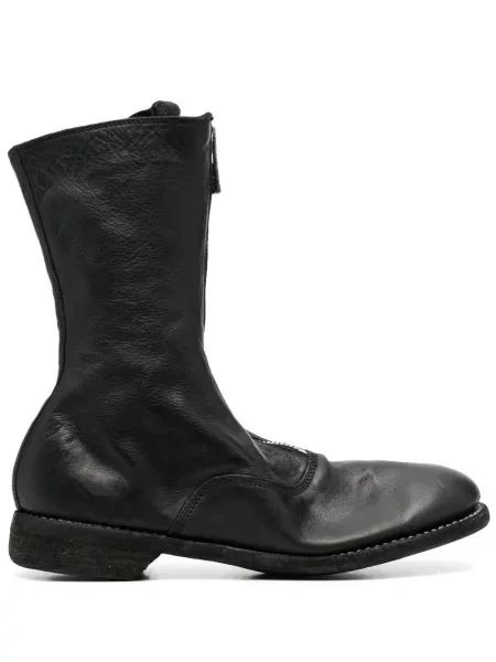 Botine Guidi din piele negru