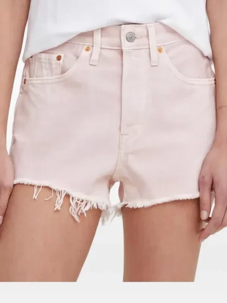 Curea Levi's® cu broderie cu cataramă cu dungi albastru