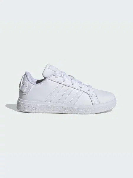 Дитячі Кросівки повсякденні adidas Grand Court перероблений поліестер/бавовна білий