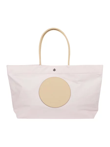 Shopperka Tory Burch dwustronna różowa