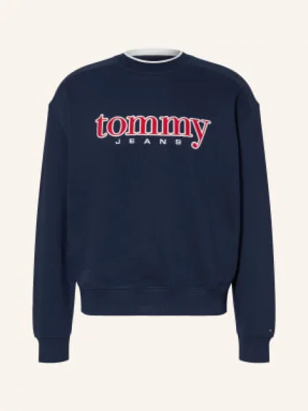 Tommy Jeans Bluza blau granatowa