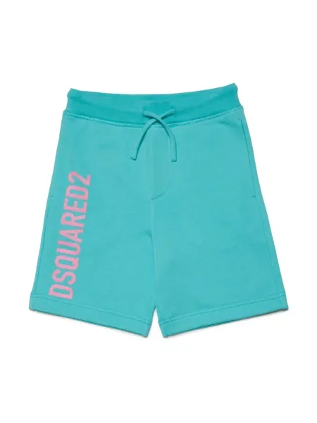 Szorty dziecięce Dsquared2 niebieskie