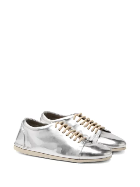 Sneakers Marsell με κορδόνια με δαντέλα ασημί