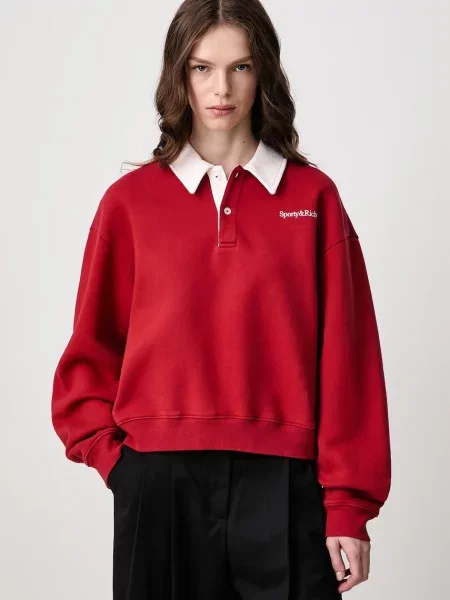 Sporty & Rich Serif Logo bluza