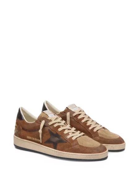 Sneakers Golden Goose Ball Star σουέντ καφέ