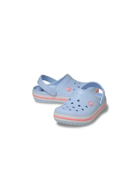 Šlepetės Crocs Crocband Clog K Mėlyna balta