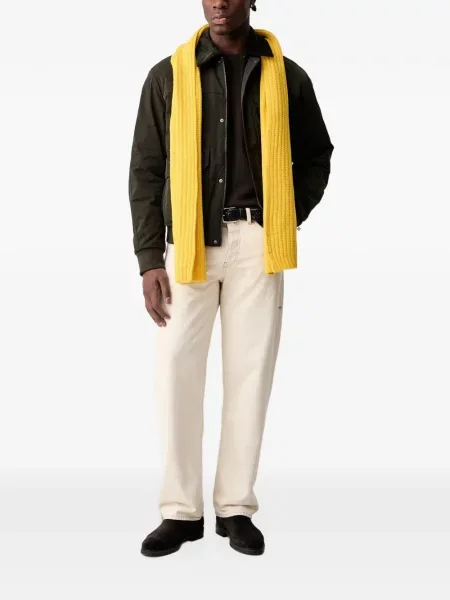 Manšestrová s límcem bomber bunda Armani Exchange zelená