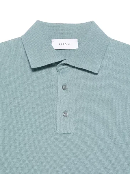 Polo Lardini tricotate albastru