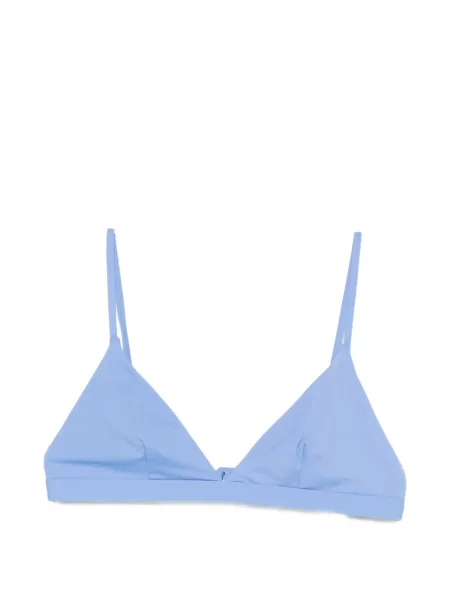 Bikini Polo Ralph Lauren cu dungi cu broderie albastru