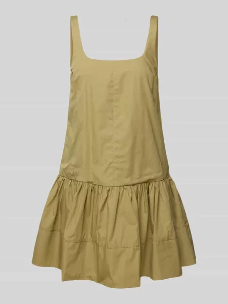 Sukienka mini z prostokątnym dekoltem model ASTA' Topshop