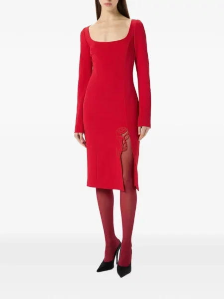 Rochie midi Blumarine roșu