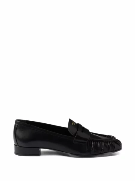 Pantofi loafer Prada din piele negru