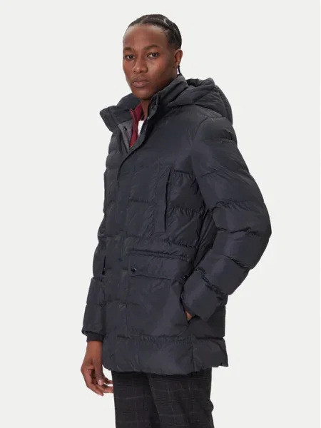 Geox Geacă de iarnă Leitan negru