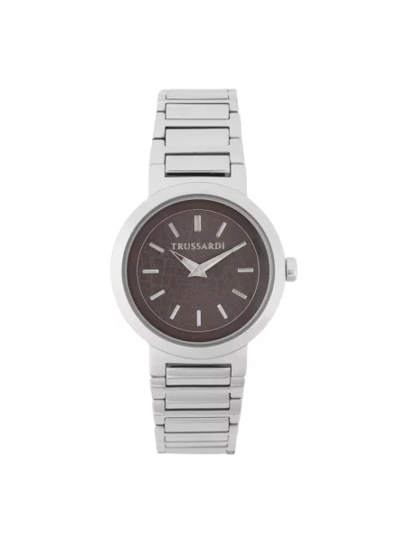 Trussardi zegarek T-BRIDGE srebrny szary