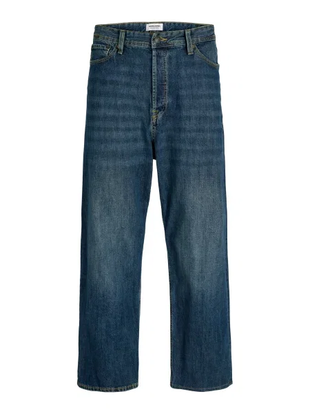 JACK & JONES Džíny JJIron tmavě modrá