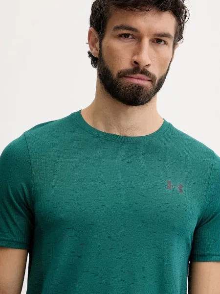 Koszulka treningowa Under Armour Vanish Seamless rack green/black zielona