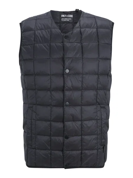 Only & Sons Vestă ONSGavin' negru