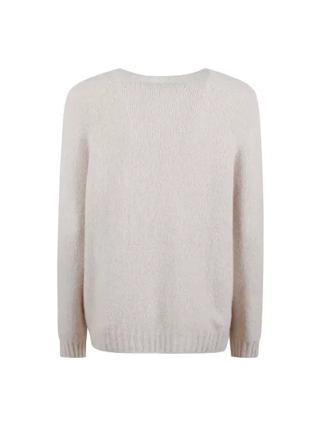 Sweter Weekend Max Mara z alpaki biały