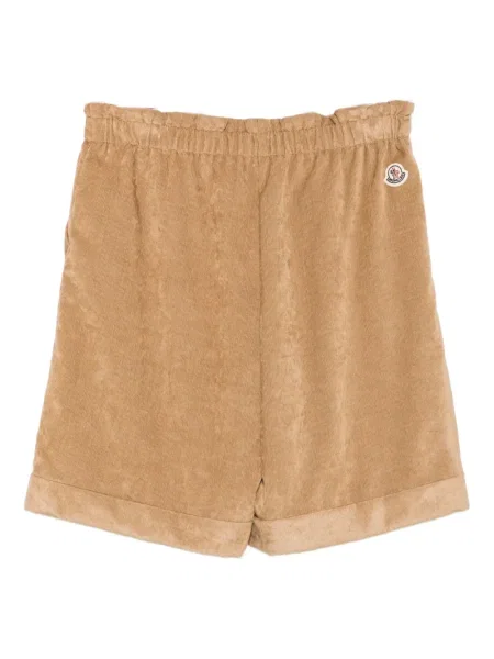 Szorty dziecięce Moncler Enfant brązowe