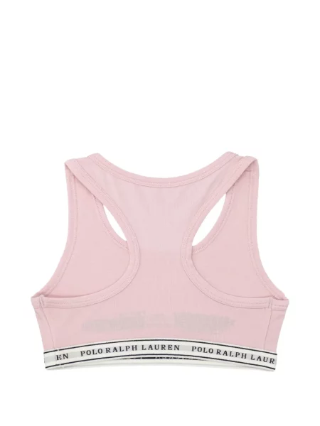 Dětska sportovní podprsenka Polo Ralph Lauren růžová
