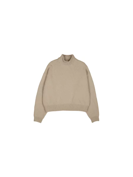 Makia Tara Knit W Kobiety Bluzy i bluzy z kapturem Makia Jasnobrązowy Size: S