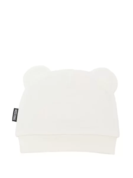 Czapka dziecięca Moschino biała
