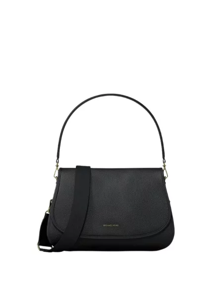 MICHAEL Michael Kors torebka crossbody skórzana Holmes czarna