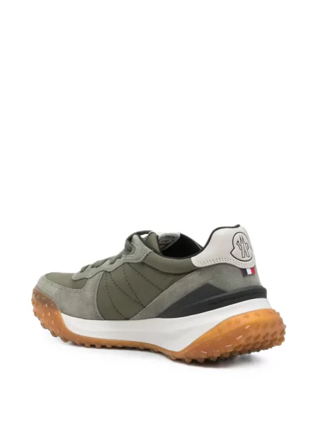 Sneakerși Moncler cu tepi verde