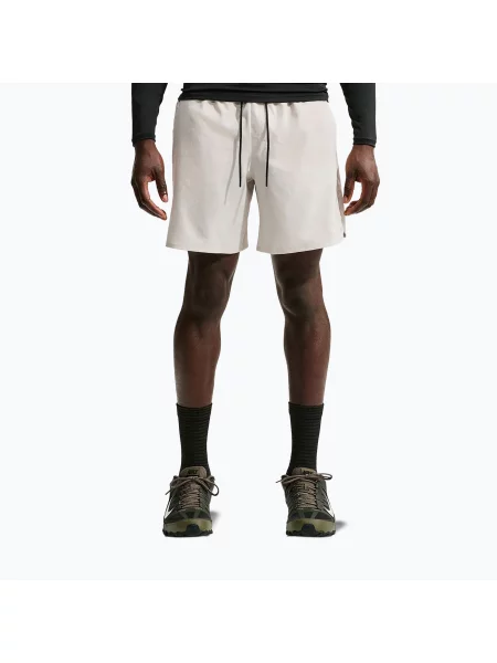 Pantaloni scurți de antrenament pentru bărbați Nike Unlimited light orewood brown/black/light orewood brown negru